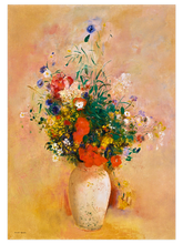 Odilon Redon Vase Of Flowers - Art Print